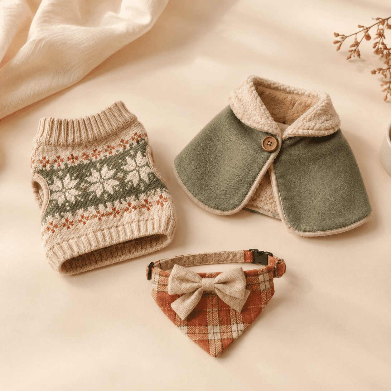 Holiday Pet Outfit Bundle